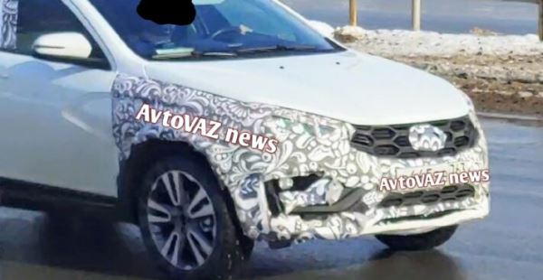 Автоконцерн АВТОВАЗ впервые показал обновленную версию модели LADA Vesta на видео