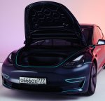 Электромобили Tesla Model 3 появились в российском каршеринге