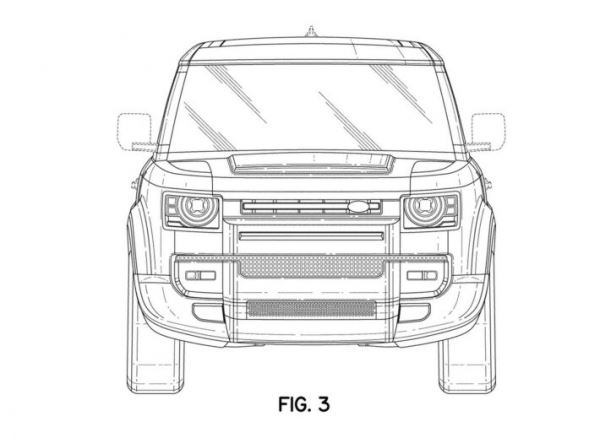 Land Rover запатентовал в США самый крупный внедорожник Land Rover Defender с индексом 130